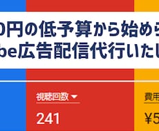 Youtubeチャンネルの広告配信します イメージ1
