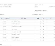 PDFをExcelデータへ落とし込みます イメージ1