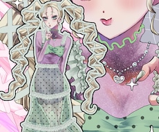 個性的な絵柄でイラストお描きします