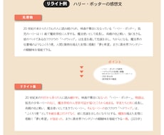 わかりやすくリライトします イメージ1
