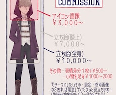 全身イラストやアイコン描きます イメージ1