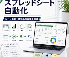 スプレッドシートを自動化します イメージ1