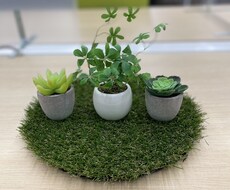お好きなサイズ(オーダーメイド)の人工芝販売します イメージ1
