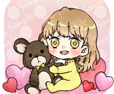 あなたをバブみ化します 赤ちゃん姿のあなたを描きます！