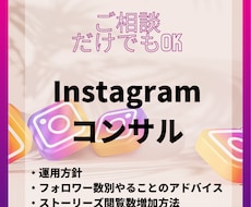 格安でInstagram運用の相談にのります 伸び悩んでいるInstagramの方針を示します