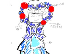 フラワースタンドのデザイン承ります イメージ1