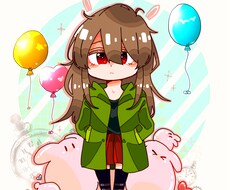 デジタルでキャラクターなどを描きます イメージ1