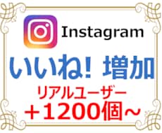 インスタ・いいね！＋１２００個！宣伝・拡散させます あなたのInstagramのファンを増やす格安プラン！