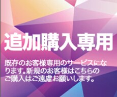 あなたの会社・お店のロゴデザインを作成します オプションの購入を忘れたお客様専用のサービスになります。