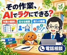 AI業務自動化の進め方を電話で提案します イメージ1