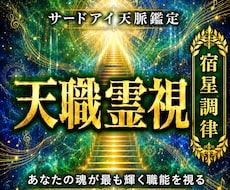 12h以内★天脈鑑定｜あなたの魂が輝く天職を視ます イメージ1