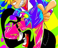 インパクトのあるイラストを描きます イメージ1