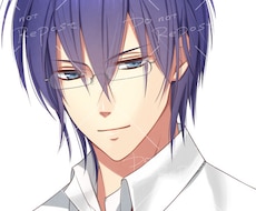 乙女ゲームのキャラのようなアイコンイラスト描きます SNS、オリキャラ用、ゲーム制作、配信用、様々な用途に✿