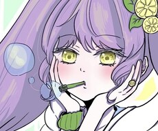 表情で魅せるアイコン描きます イメージ1