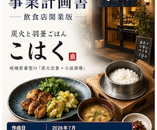 飲食店専門｜融資申請に使える事業計画書を作成します 事業計画・収支計画・開業資金計画を一括作成
