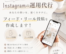 Instagram投稿作成・運用代行します イメージ1