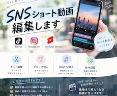 縦型ショートの動画編集します イメージ1