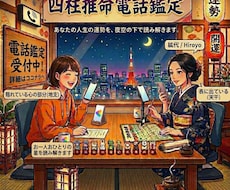 あなたに寄り添った四柱推命通話鑑定致します イメージ1