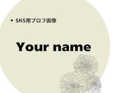 シンプルで使いやすいSNSアイコンを作ります イメージ1
