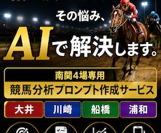 南関競馬の“なんとなく予想”を卒業させます イメージ1