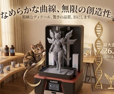 最大寸法26cm、あなたの3Dデータを立体化します イメージ1