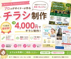 プロがチラシを最安価格でご提供します イメージ1