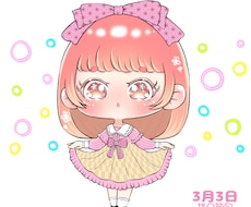うるうるきらきらした可愛いアイコン作ります イメージ1