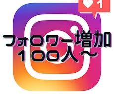 インスタグラムのフォロワーを増やします イメージ1