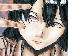 少年漫画の原作のようなタッチでキャラ絵を描きます イメージ1