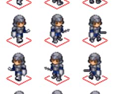ドット絵でアイコンサイズのアニメ素材を制作します イメージ1