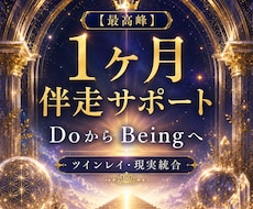 1ヶ月間✨ツインレイ・現実統合プレミアム伴走します イメージ1