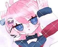 ふわふわでキラキラな簡易イラスト描きます イメージ1
