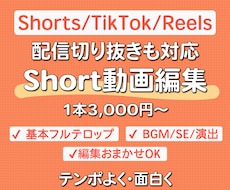 テンポの良いショート動画を編集します イメージ1