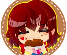 SNSアイコンサイズの主線無しイラスト承ります イメージ1
