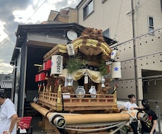 岸和田とは違うだんじりのお写真を提供致します 大阪のお祭りのだんじりのお写真です！