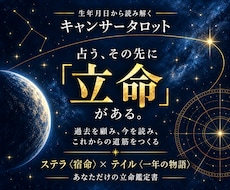 立命鑑定で「あなたの人生の物語」を紐解きます イメージ1