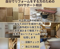 お家DIYリフォームを大工歴30年職人が相談します イメージ1