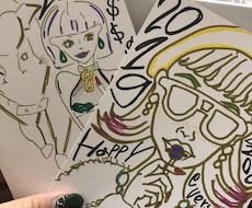 カラフルイラスト描きます イメージ1