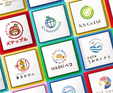 手描きでカラフルに｜記憶に残るロゴ作ります ８月限定名刺データ無料サービス★起業応援キャンペーン