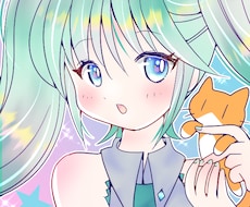 キレイで可愛いカラーリングでイラスト制作します SNS各種アイコン、ヘッダーのイラストお描きいたします！
