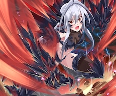 オリキャラのキャラデザ承ります 派手でかっこいい表現が得意です