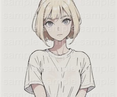 値下中！シンプルエモかわいいSNSアイコン描きます イメージ1