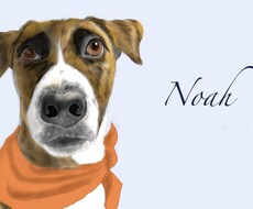 可愛いペットの似顔絵を描きます イメージ1