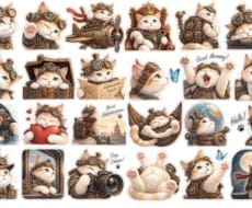 愛するペットを5種類のイラストにします イメージ1