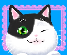 猫のイラスト描きます イメージ1