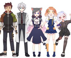 VTuberやTRPGの立ち絵描きます イメージ1