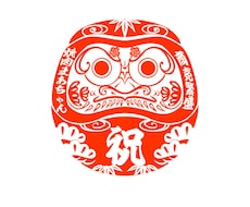 ダルマ、花札、描きます オリジナルダルマ、花札かきます！なんでもokです！