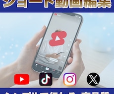 ショート動画編集します イメージ1