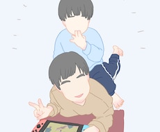 写真からイラスト描きます イメージ1