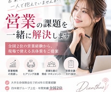営業のお悩みを一緒に整理します イメージ1